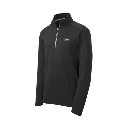 Sport-Wick Textured 1/4-Zip Pullover
