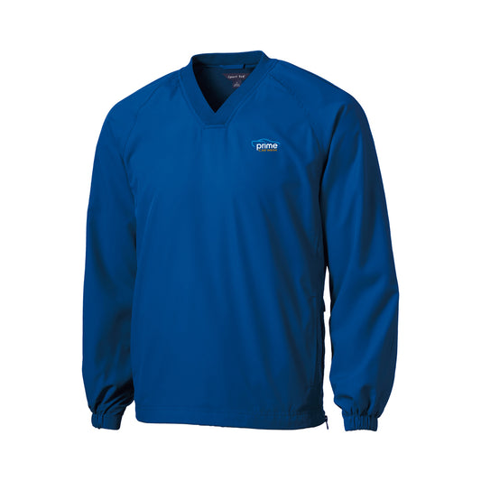 Sport-Tek V-Neck Raglan Wind Shirt