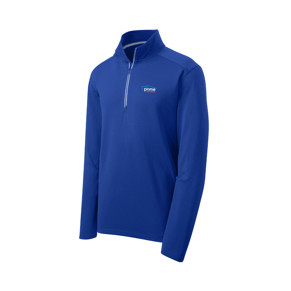 Sport-Wick Textured 1/4-Zip Pullover