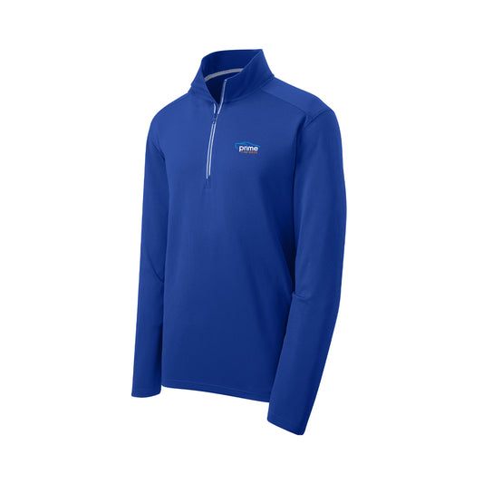 Sport-Wick Textured 1/4-Zip Pullover
